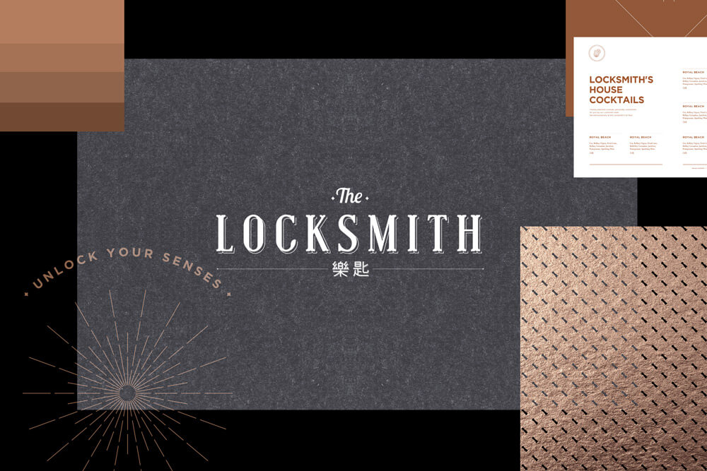 The Locksmith logo Mood-page