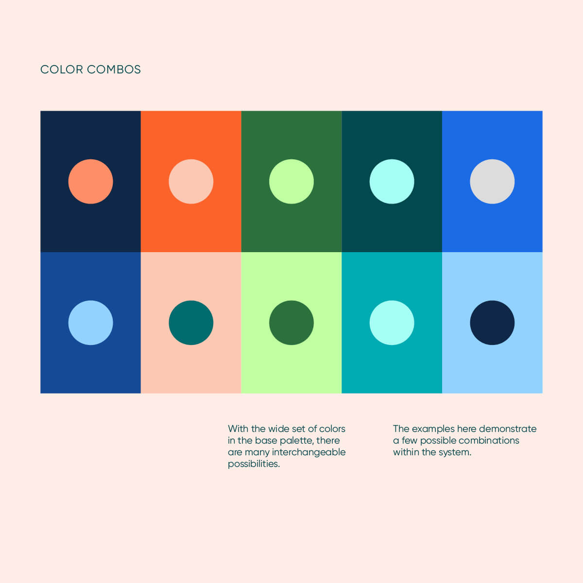 ROI Community Branding Color Combos